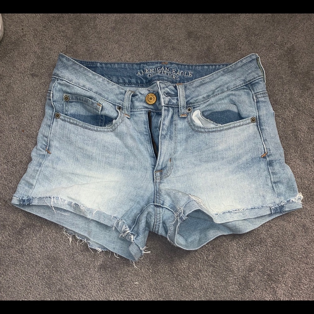 american eagle jean shorts